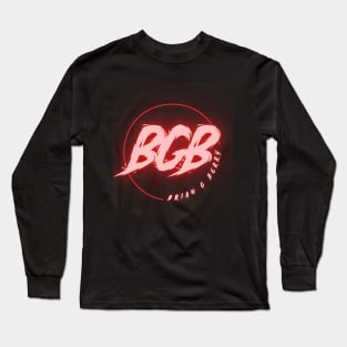 BGB Logo - Red Long Sleeve T-Shirt